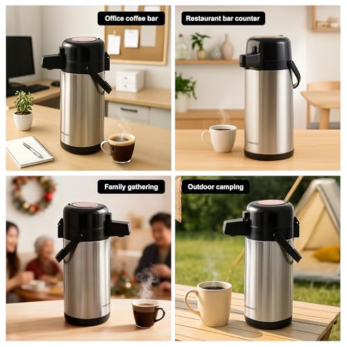 Airpot Coffee Dispenser with Pump
