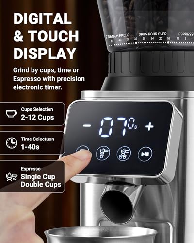 Conical Burr Coffee Grinder