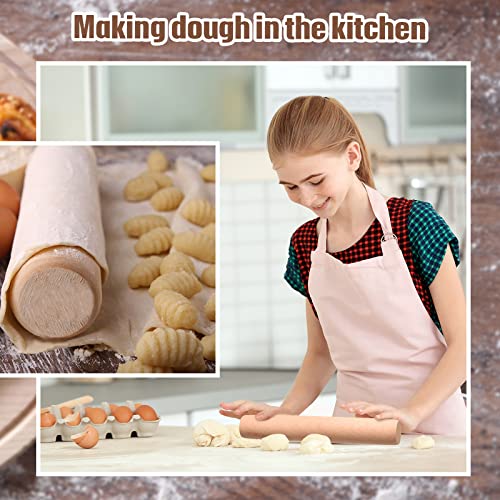50 Pieces Small Rolling Pin Wood Mini Dumpling Dough Roller (50 Count)