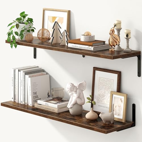 Deep Floating Shelves (2 Count)