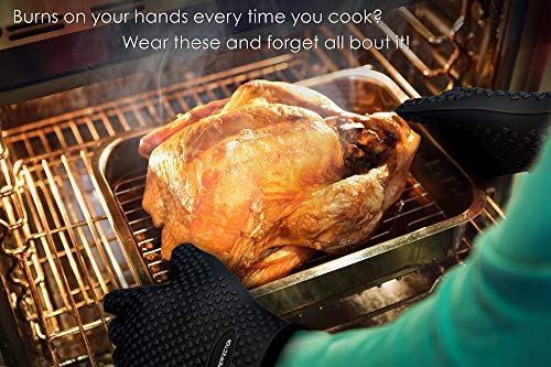 XL Silicone Smoker BBQ Gloves (2 Count)
