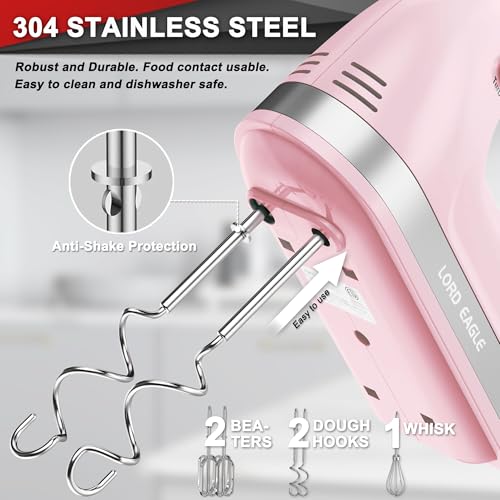 Hand Mixer Electric Handheld 400W