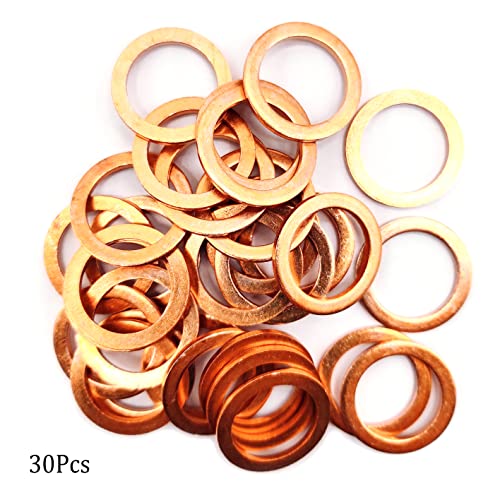 M16 Flat Washer Copper Sealing Ring (30 Count)