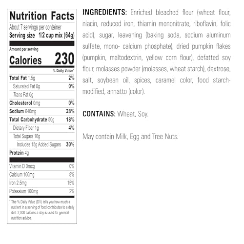 Baking Mix Pumpkin Spice Complete Pancake Mix (34 Ounce)