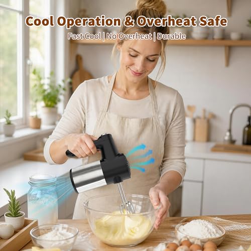 Cordless Electric Hand Mixer
