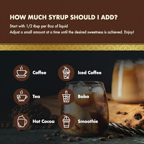 Sugar Free Mocha Coffee Syrup (25.4 Fl Oz)