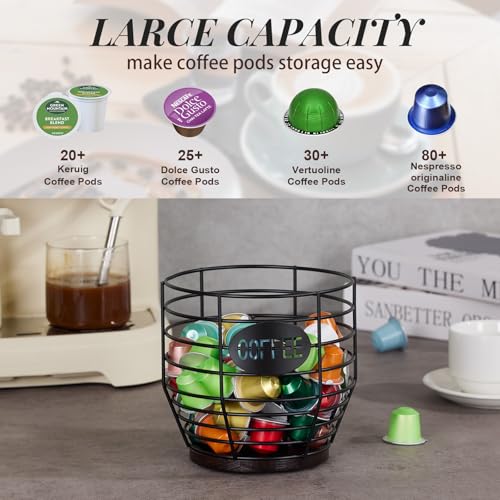 Large Coffee Pod Holder (2 Count)
