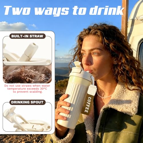 Vacuum Insulated Stainless Steel Travel Coffee Mug