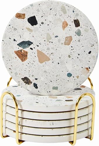 Terrazzo Coasters Set of 6 (6 Count)
