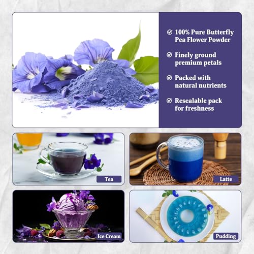 Yogi's Gift® Butterfly Pea Flower Powder 4 oz (4 Ounce)
