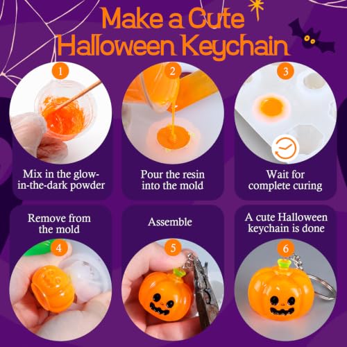 Halloween Resin Molds Silicone (2 Count)