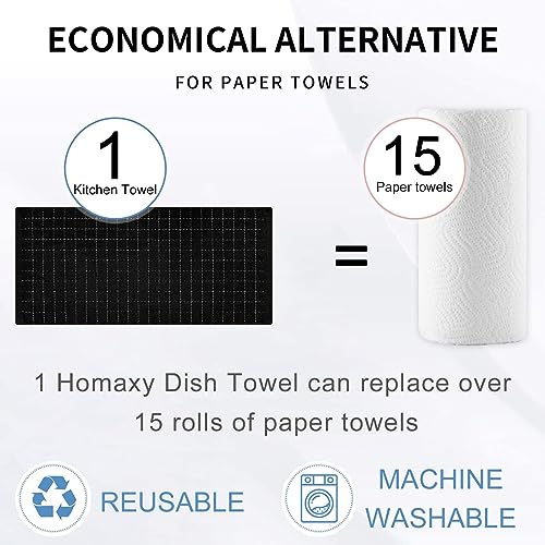 100% Cotton Terry Kitchen Towels (24 Count)