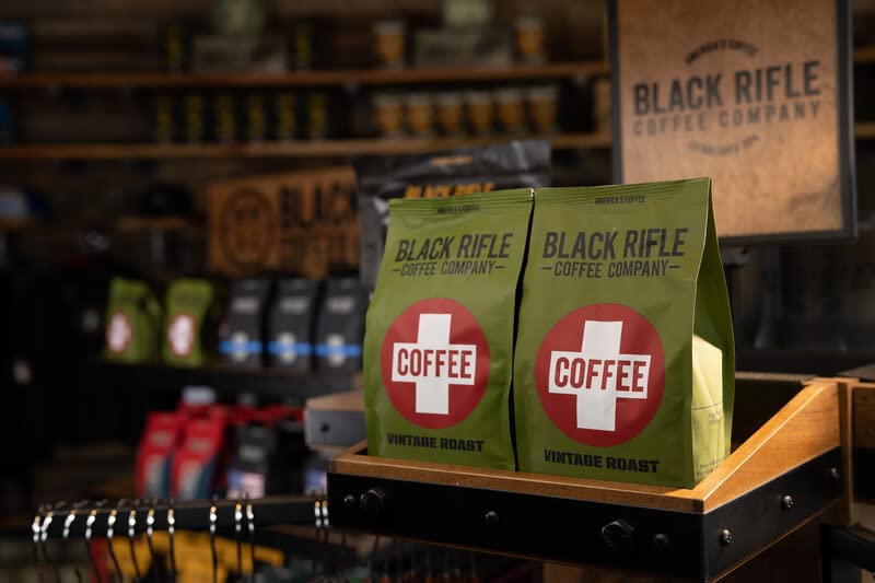 Black Rifle Coffee Medium Roast Ground Coffee Coffee Saves 12 oz (12 Ounce)