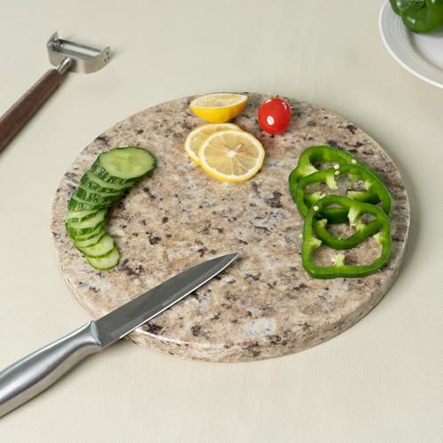 11 Inch Round Marble Cutting Board for Kitchen Countertop