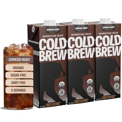 Espresso Roast Organic Cold Brew Coffee (96 Fl Oz)