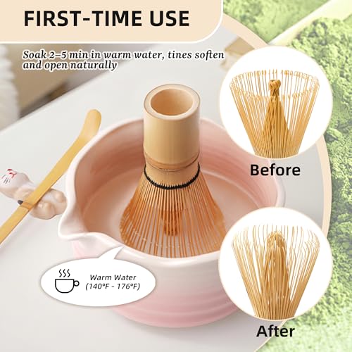 2 Pack Handcrafted Matcha Whisk (2 Count)