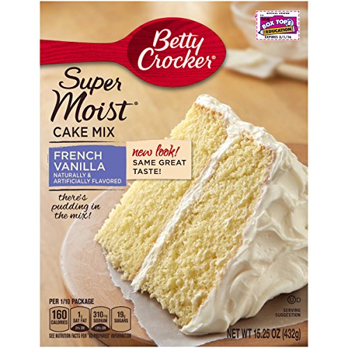 Baking Super Moist French Vanilla Cake Mix (15.25 Ounce)