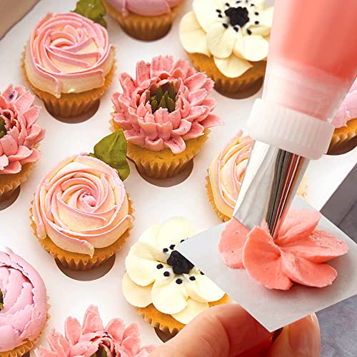 7 Pieces Rose Flower Piping Tips Set (7 Count)