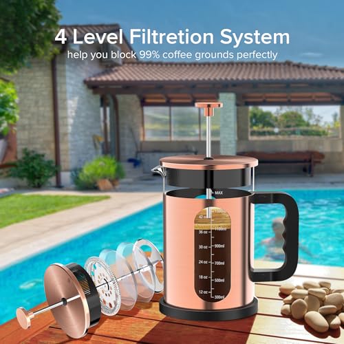 French Press Coffee Maker 51oz
