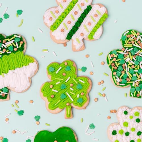 St Patricks Day 6 Cell Sprinkles Jar (6.45 Ounce)