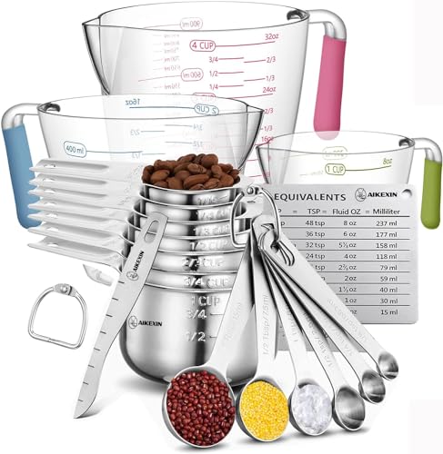 20 PCS Measuring Cups & Spoons Set