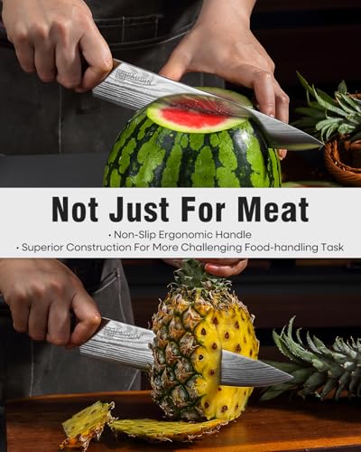 Chef Knife 9 Inch Kitchen Knife for Meat & Vegetables