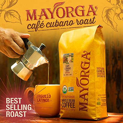 Organic Coffee 12oz Cafe Cubano Roast (12 Ounce)