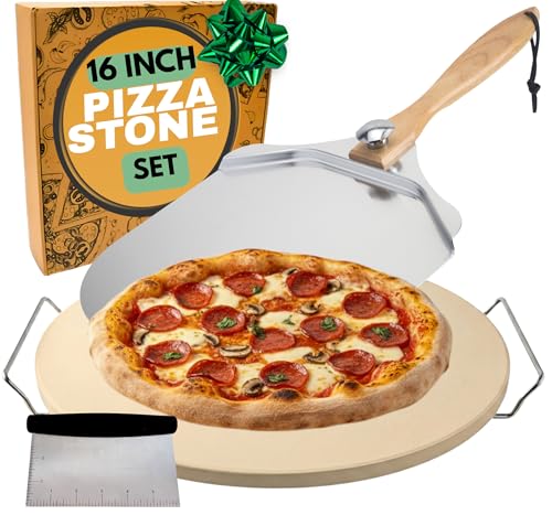 Round Pizza Stone for Oven 16 inch