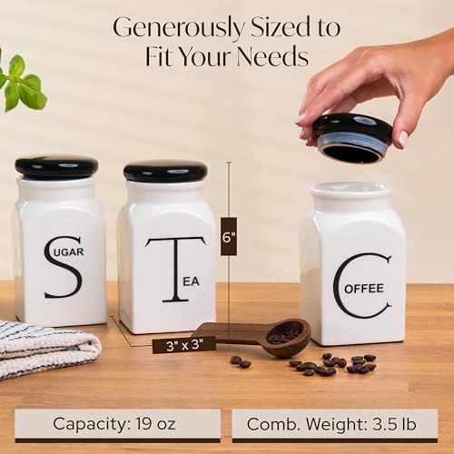 Ceramic Canister Set of 3 (3 Count)