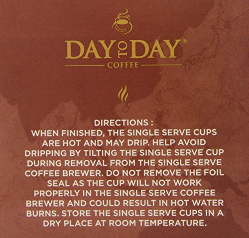Day To Day Colombian Supreme Light Roast Single Serve Coffee Pods (72 Count)