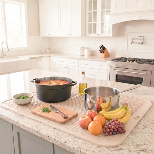 Silicone Dish Drying Mat for Multiple Usage