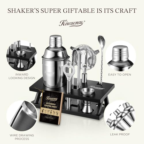 Cocktail Shaker Set Bartender Kit (6 Count)
