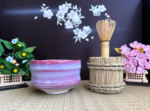 Japanese Traditional Handcrafted Matcha Chawan Tea Bowl Cup Ceremony Tableware Pottery