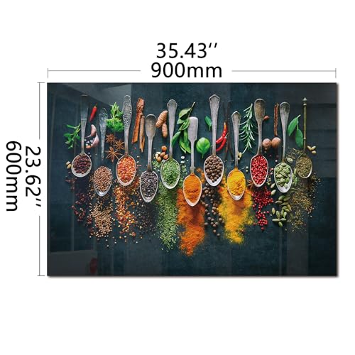 Tempered Glass Backsplash for Kitchen