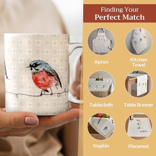 Coffee Mug with Handles Tea Cups (2 Count)