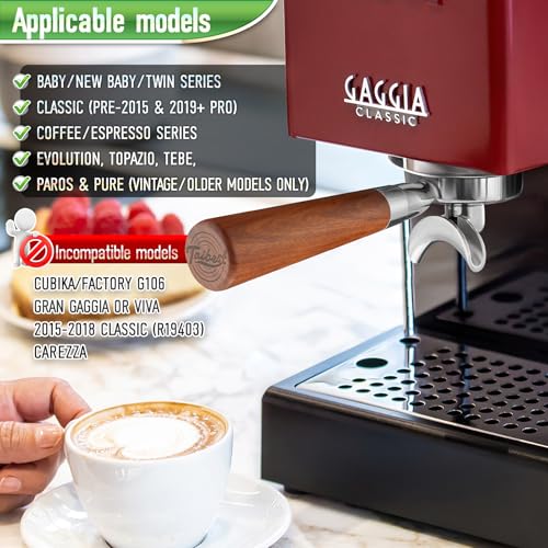 58mm Dual Spout Portafilter for Gaggia Baby Series & Classic