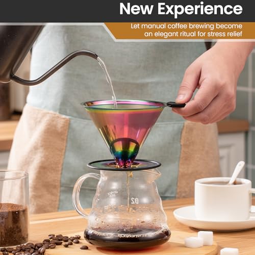 Stainless Steel Pour Over Coffee Filter