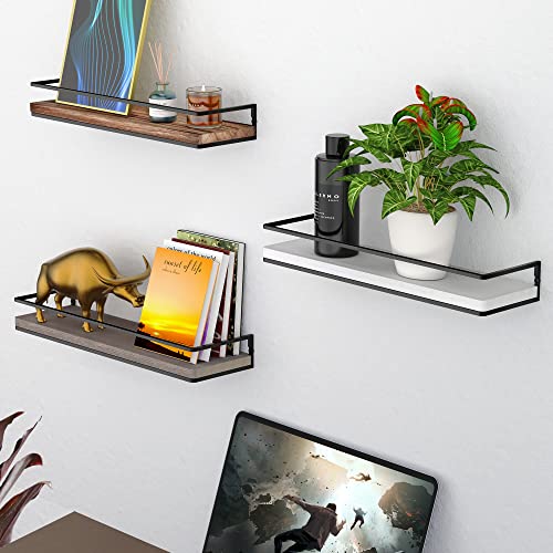 Floating Shelves Wall Mounted Set of 2 (2 Count)