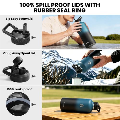 Insulated Water Bottle 87 oz