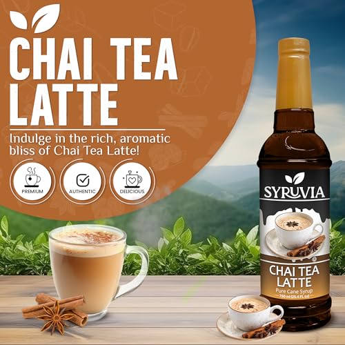 Chai Tea Latte Syrup (25.4 Fl Oz)