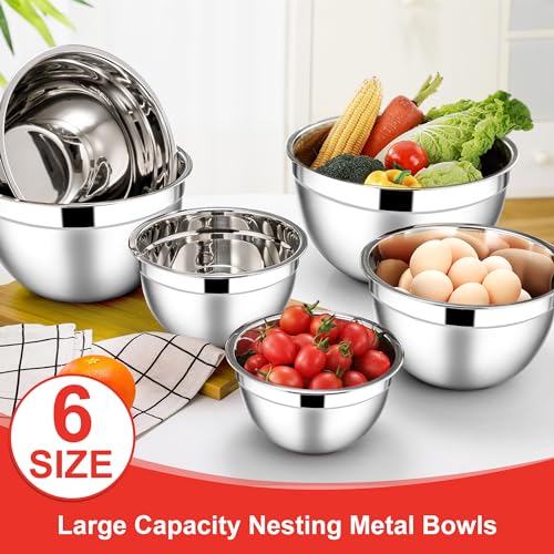 Mixing Bowls with Lids (6 Count)