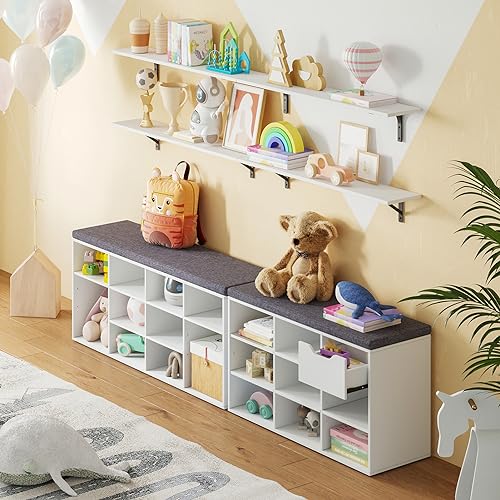 Long Wall Shelves (2 Count)