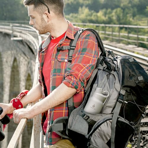 Insulated Stainless Steel Water Bottle with 2 Leak