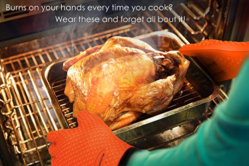 Silicone Smoker BBQ Gloves
