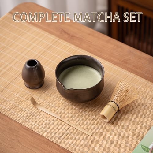Matcha Set Matcha Whisk Set Includes 17 oz Matcha Bowl