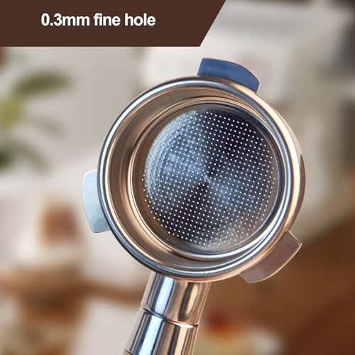 54 mm Bottomless Portafilter Compatible with Breville Barista BES870XL