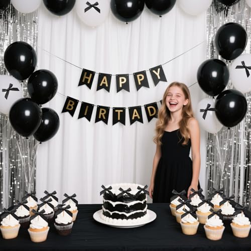 24Pcs Bow Cupcake Toppers (24 Count)