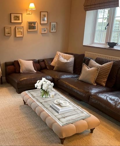 Extra Large Long Rectangle Ottoman Table Tray 40"x20"