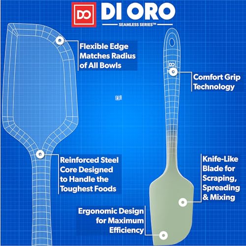 DI ORO Large Silicone Spatula