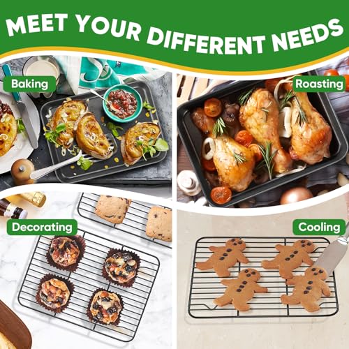 Nonstick Baking Oven Pan with Rack for Cookie